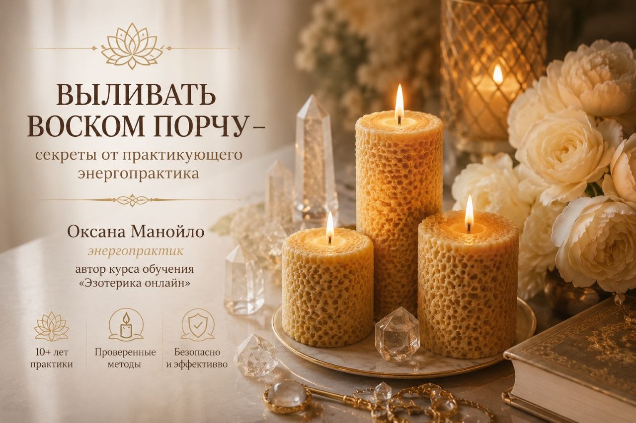 Выливать воском порчу - секреты от практикующего энергопрактика