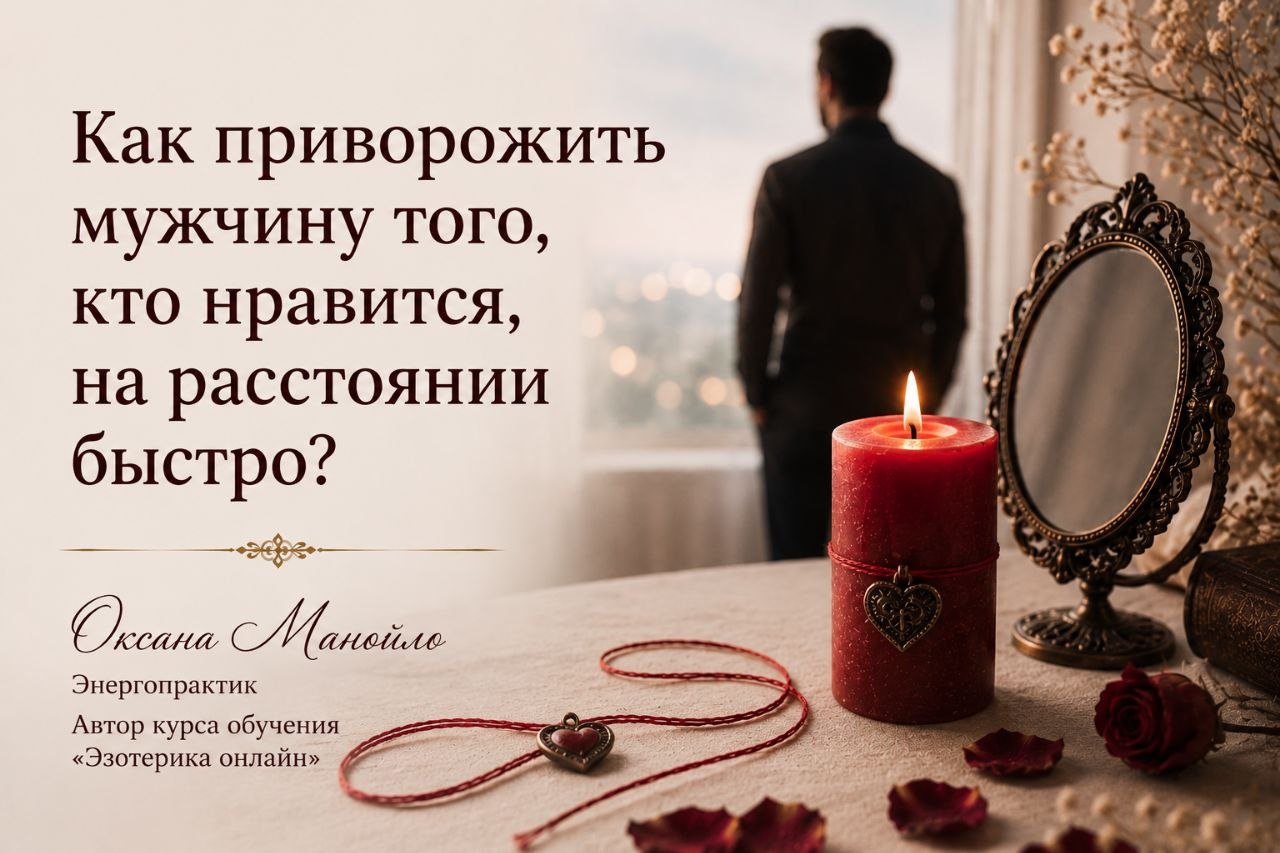 Как приворожить мужчину того кто нравится на расстоянии быстро