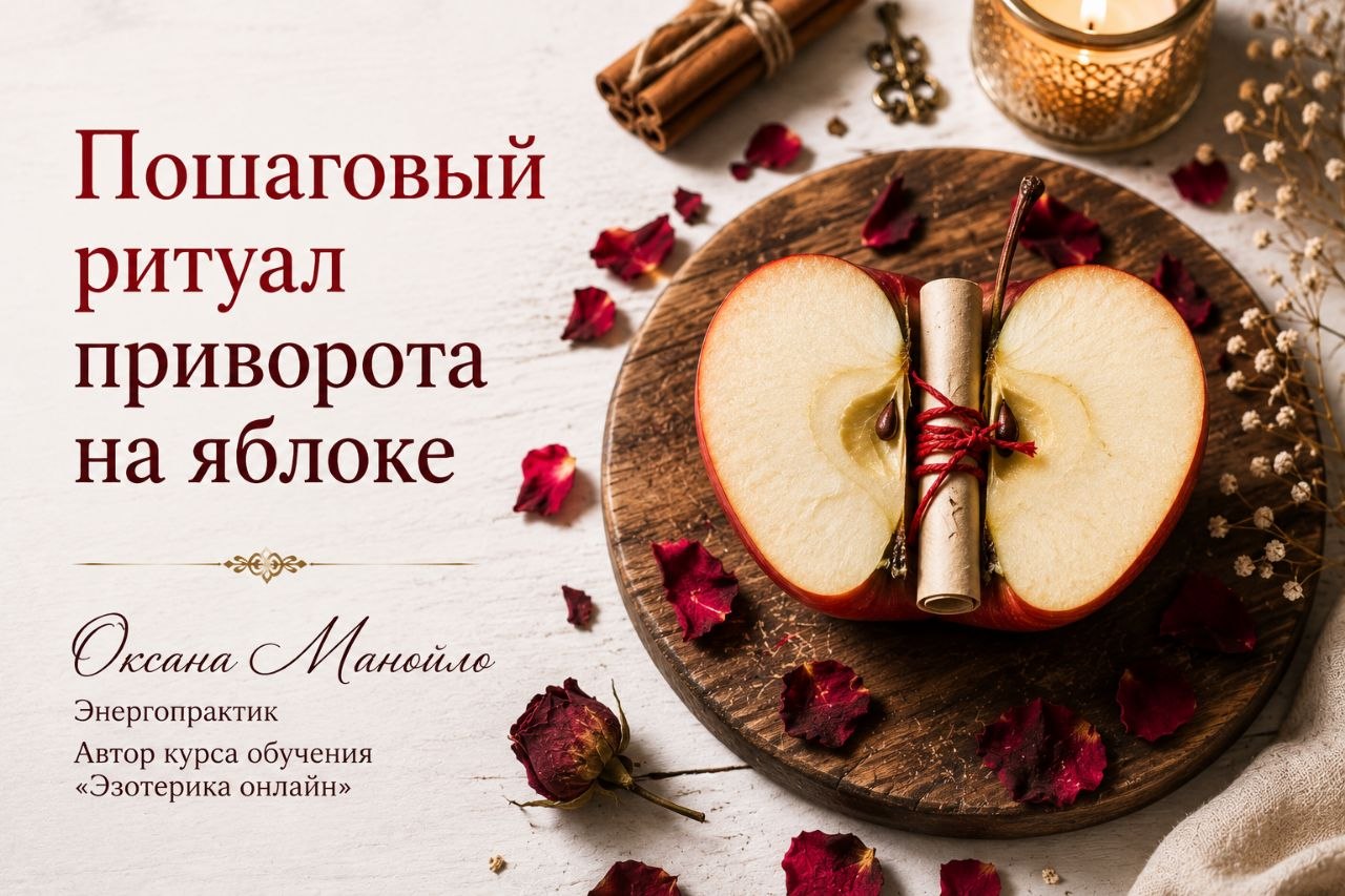 Приворот на яблоко: пошаговый ритуал самостоятельно