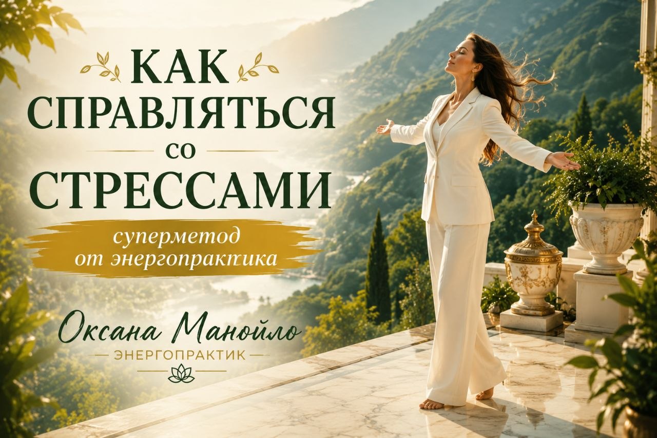 Как справляться со стрессами - суперметод от энергопрактика