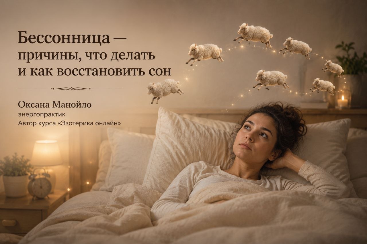 Бессонница — причины, что делать и как восстановить сон