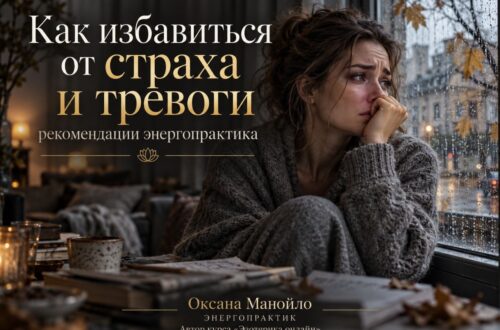 Как избавиться от страха и тревоги — рекомендации энергопрактика