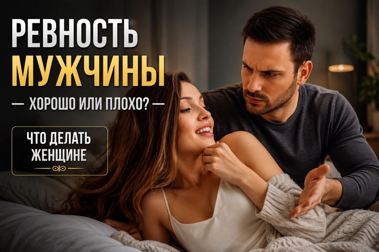 Ревность мужчины: хорошо или плохо и что делать женщине